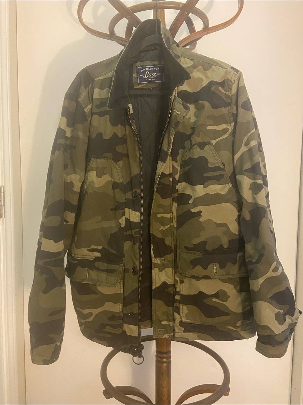 G.H. Bass & Co. Men’s Camouflage Field Jacket